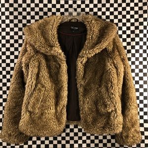 faux fur coat